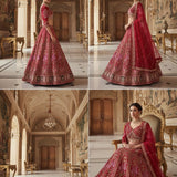 Premium Wedding Kasturi Silk Lehenga