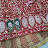 Premium Wedding Kasturi Silk Lehenga