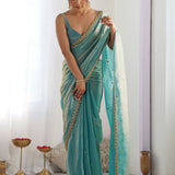 Designer Fendy Satin Silk Saree