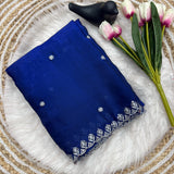 Designer Fendy Satin Silk Saree