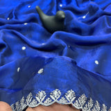 Designer Fendy Satin Silk Saree