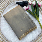 Designer Fendy Satin Silk Saree