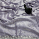 Designer Fendy Satin Silk Saree