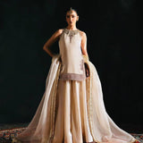 Designer Velvet Top Plazzo