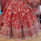 Bridal Wedding Embroidered Lehenga