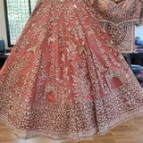 Bridal Wedding Embroidered Lehenga