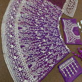 Bridal Wedding Embroidered Lehenga