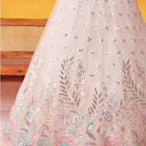 Adorn Net Bridal Wedding Lehenga