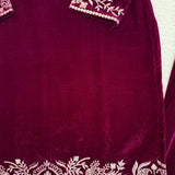 Designer Ethnic Velvet Suit