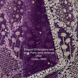 Elegant Bridal Motif Work Lehenga