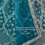 Elegant Bridal Motif Work Lehenga