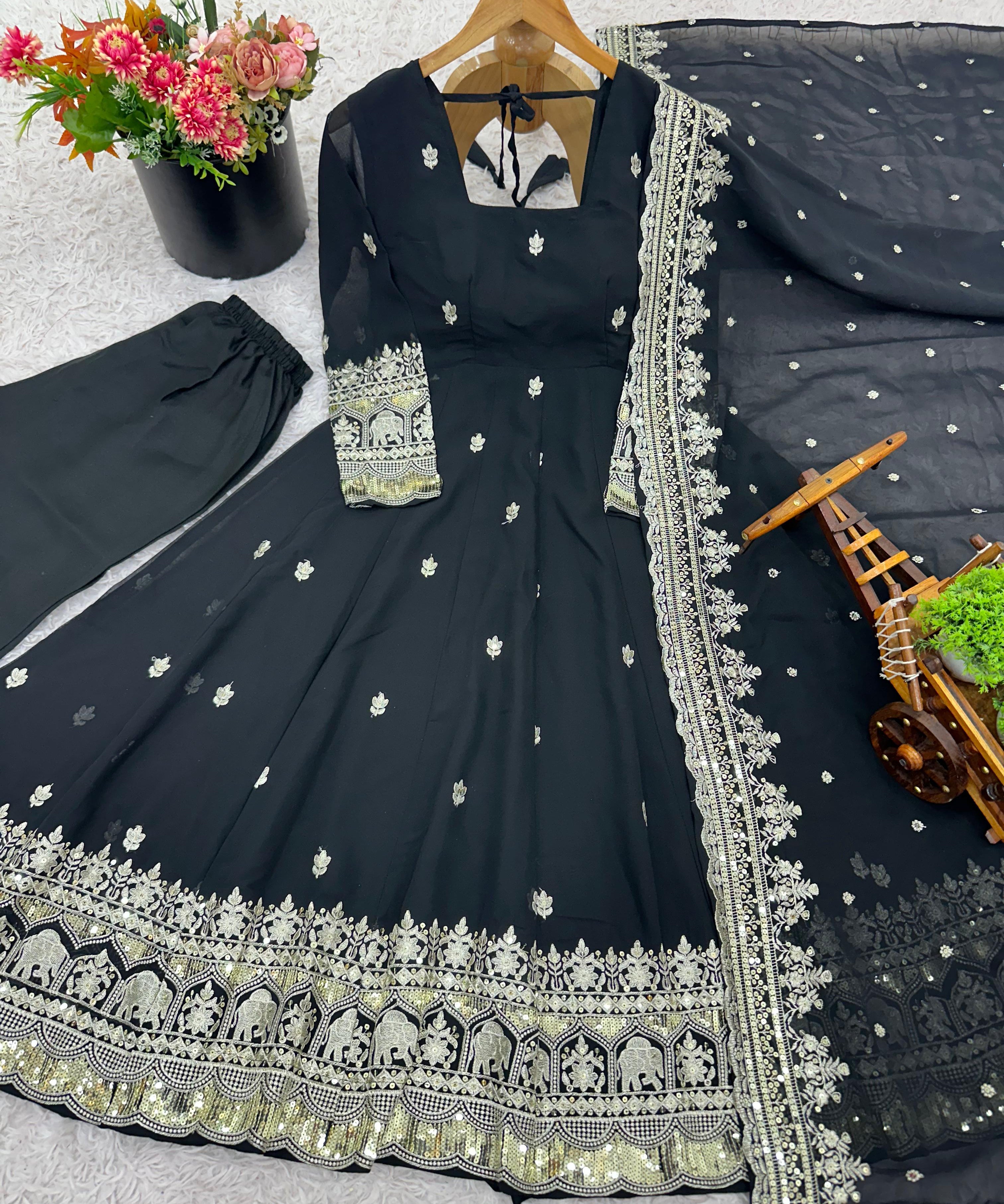 Exclusive Georgette Anarkali Gown