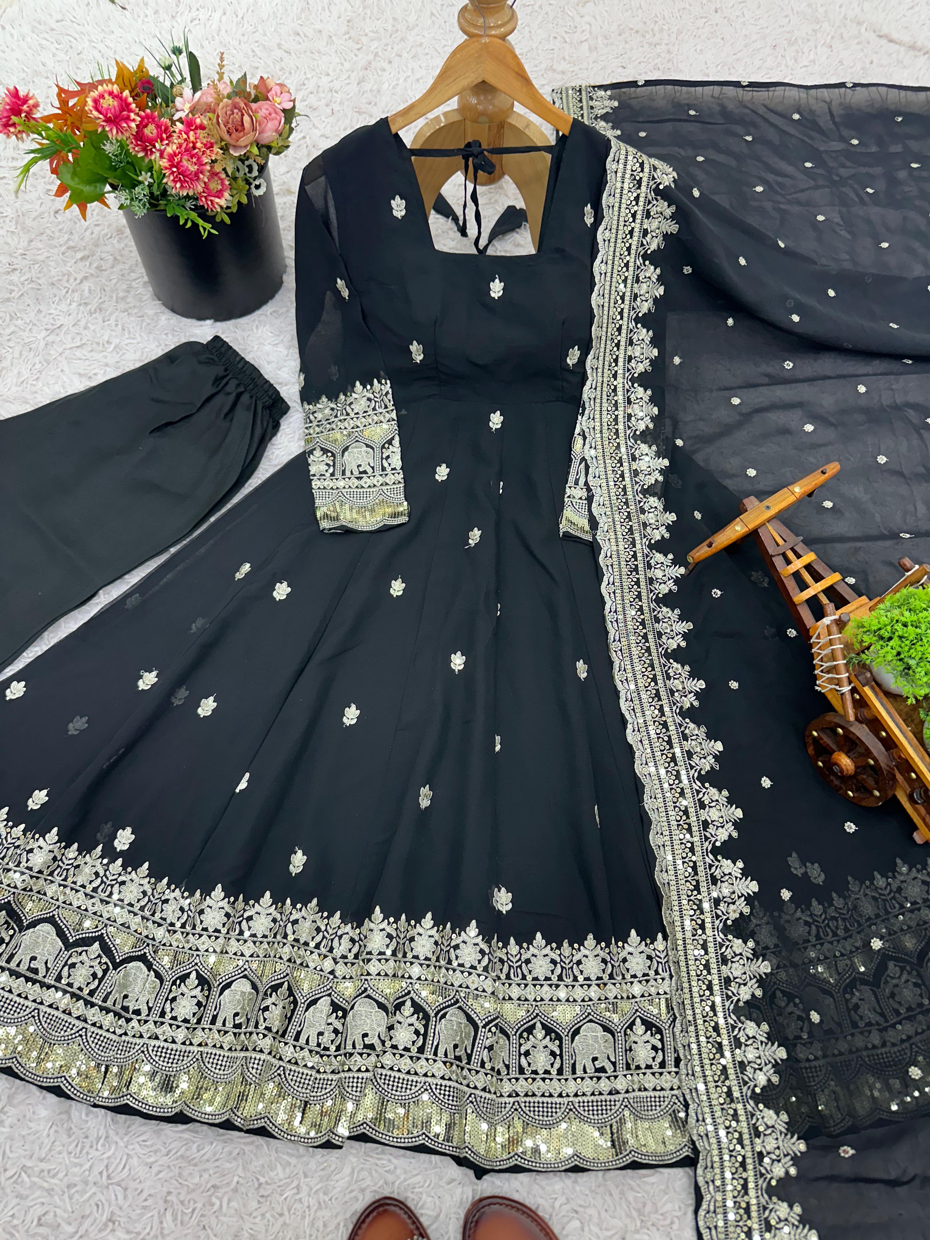 Exclusive Georgette Anarkali Gown