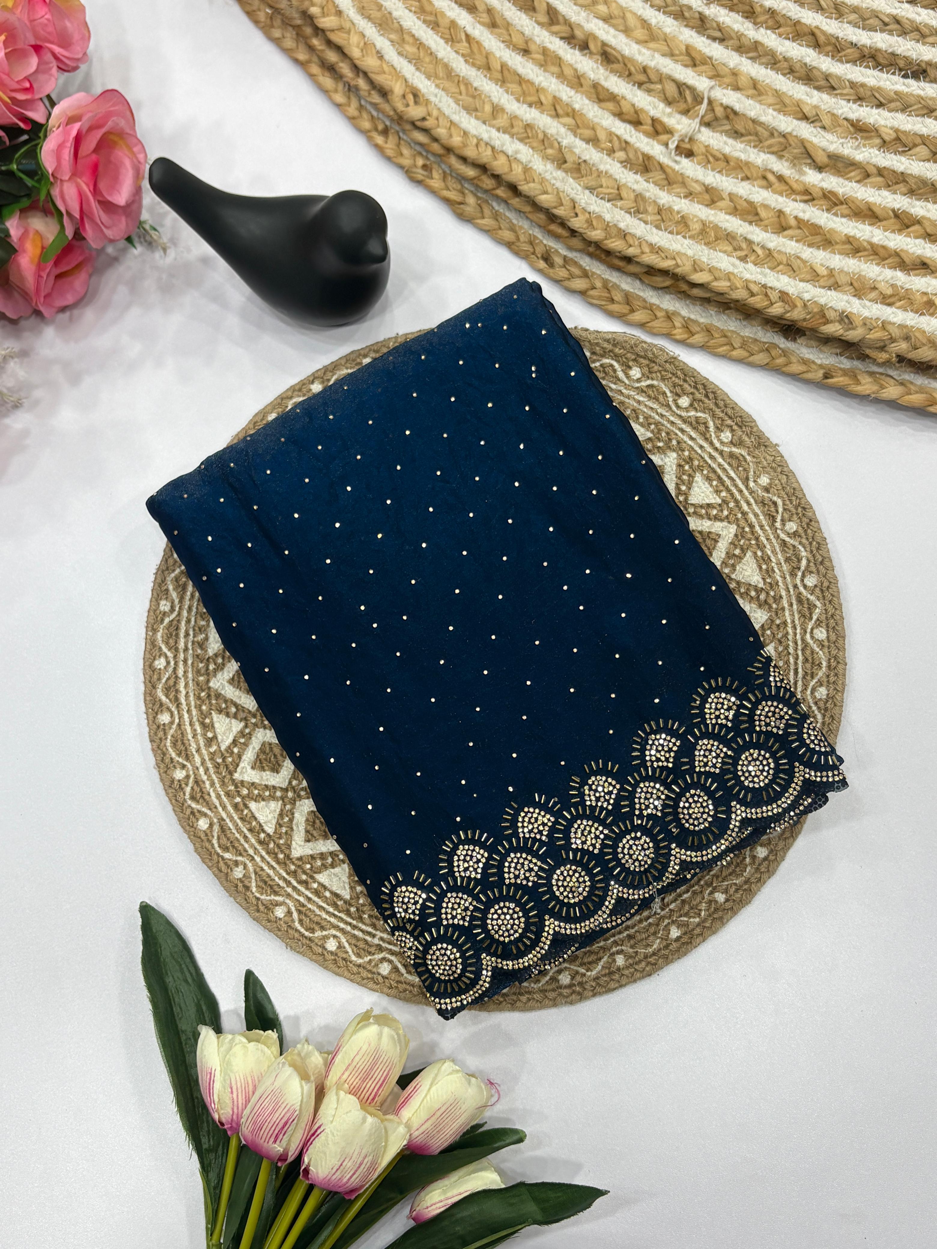 Tamanah Fendy Space Silk Saree