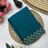 Tamanah Fendy Space Silk Saree