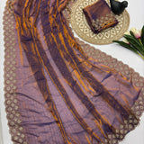 Tamanah Fendy Space Silk Saree
