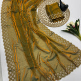 Tamanah Fendy Space Silk Saree