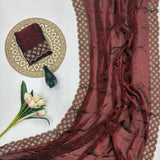 Tamanah Fendy Space Silk Saree