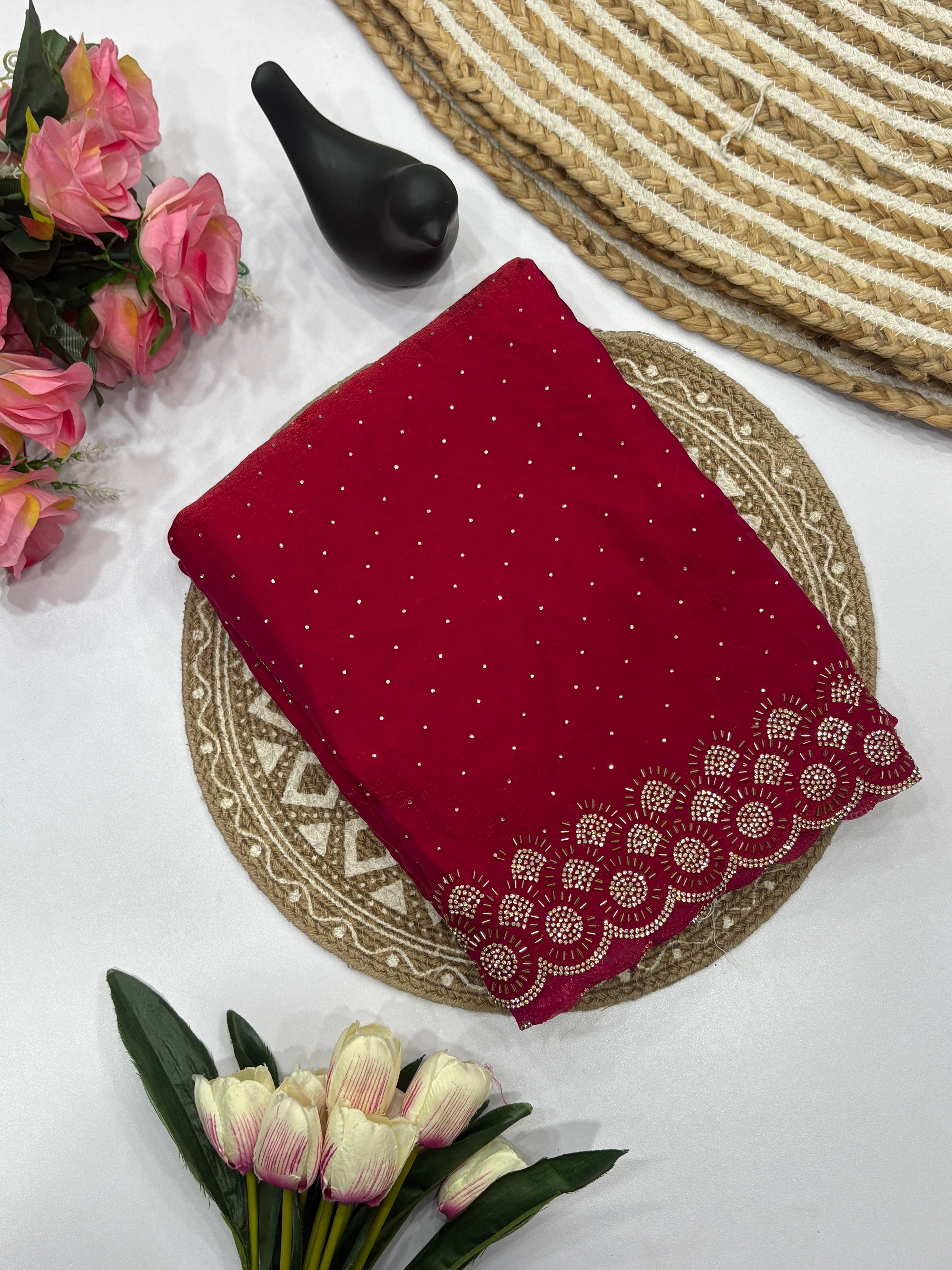 Tamanah Fendy Space Silk Saree