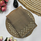 Tamanah Fendy Space Silk Saree