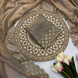 Tamanah Fendy Space Silk Saree