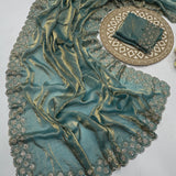 Tamanah Fendy Space Silk Saree