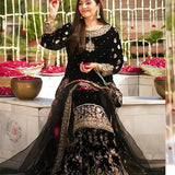 Designer Embroidered Velevet Suit