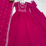 Fresh Look Pink Anarkali Gown
