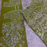 Premium Bridal Butterfly Net Lehenga