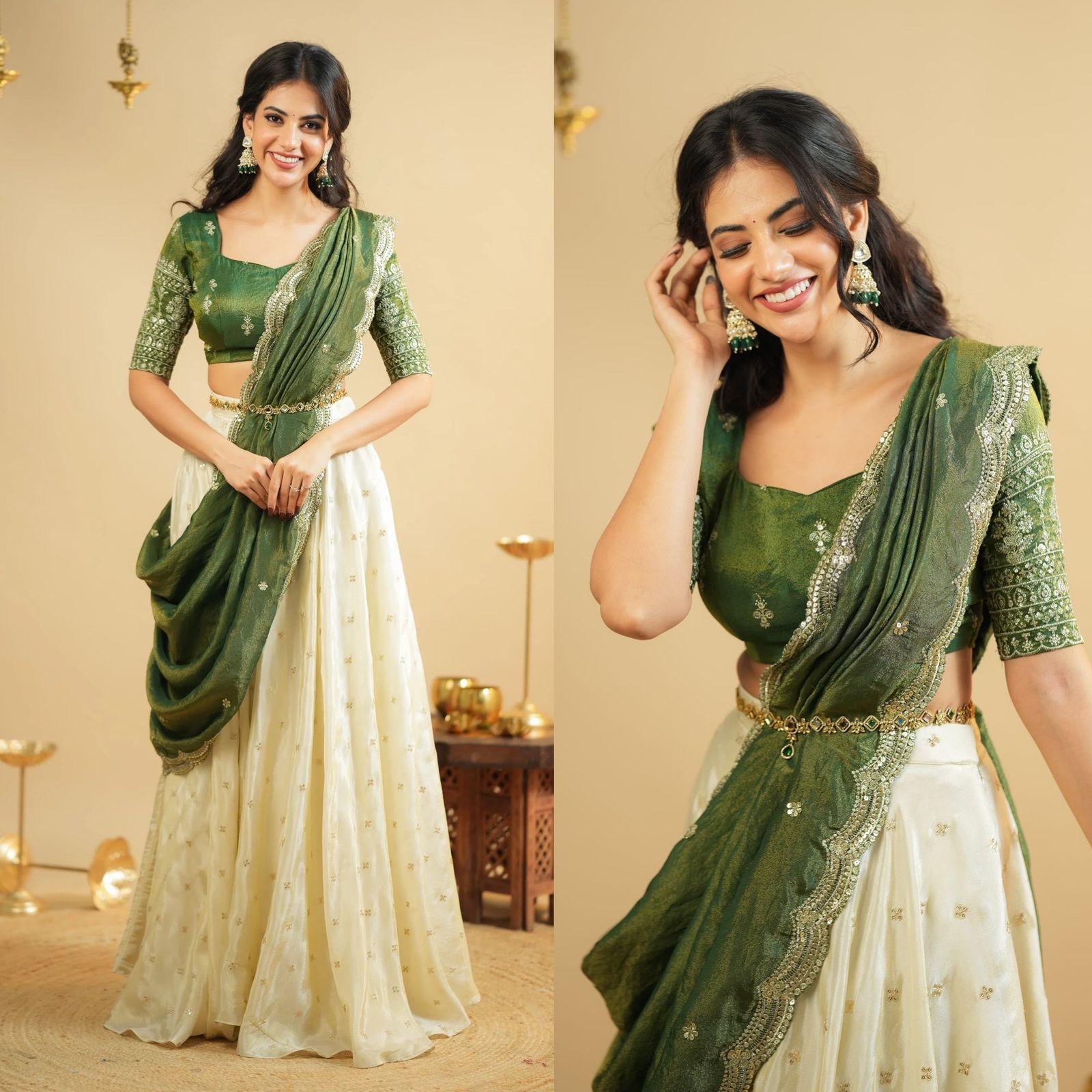 Traditional Crep Silk Lehenga Choli