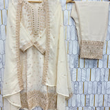 Festive Embroidered Straight Suit