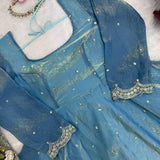 Exclusive Fendy Silk Anarkali Suit