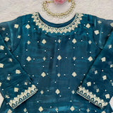 Premium Gmy Silk Embroidered Suit