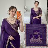 Beautiful Rangoli Silk Saree