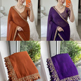 Beautiful Rangoli Silk Saree