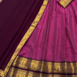 Crafted Kanjivaram Silk Lehenga Choli