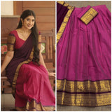 Crafted Kanjivaram Silk Lehenga Choli