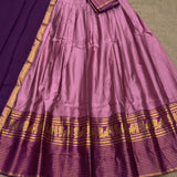 Crafted Kanjivaram Silk Lehenga Choli