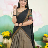 Crafted Kanjivaram Silk Lehenga Choli