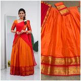 Crafted Kanjivaram Silk Lehenga Choli