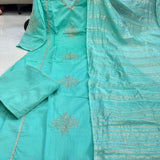 Premium Mul Chanderi Kurti Pant Set