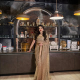 Premium Butterfly Embellished Saree