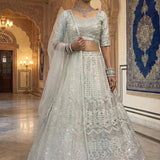 Glamorous Bridal Sequence Lehenga