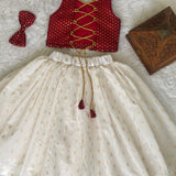 Festive Kids Cotton Silk Lehenga