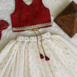 Festive Kids Cotton Silk Lehenga