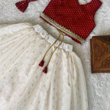Festive Kids Cotton Silk Lehenga