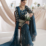 Stylish Embroidered Top Sharara