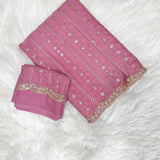 Occasionally Star Georgette Saree