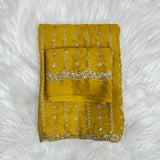 Occasionally Star Georgette Saree