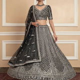Royal Bridal Embroidered Moti Work Lehenga
